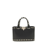 Valentino Garavani Black Leather Shoulder Bag